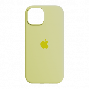 Чехол Силиконовый RMC Apple iPhone 15 Yellow