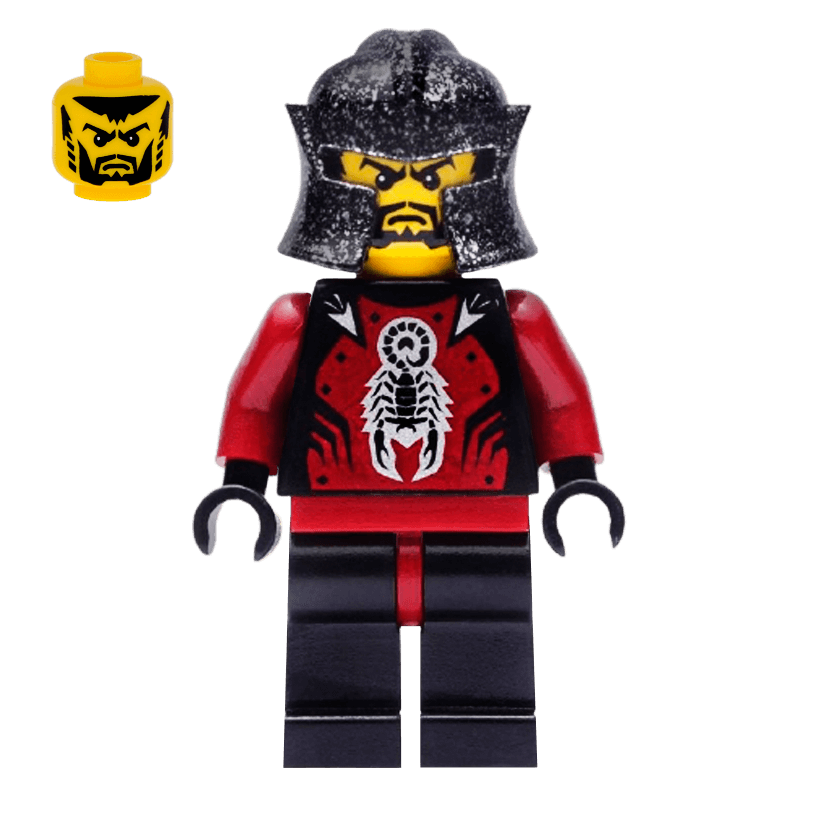 Фігурка Lego Knights Kingdom II Shadow Knight Castle cas273 Б/У - Retromagaz