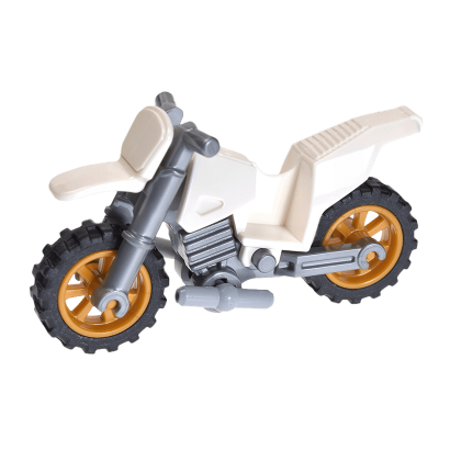 Транспорт Lego Dirt Bike Мотоцикл 50860c04 6055651 White Б/У - Retromagaz
