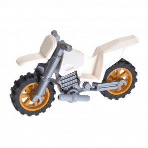Транспорт Lego Мотоцикл Dirt Bike 50860c04 6055651 White Б/У - Retromagaz