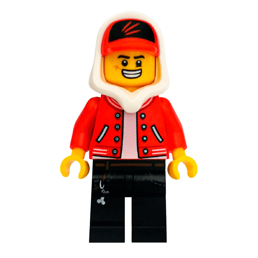 Фигурка Lego Hidden Side Jack Davids Adventure hs001 1 Б/У - Retromagaz