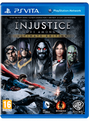 Игра Sony PlayStation Vita Injustice: Gods Among Us Ultimate Edition Английская Версия Б/У