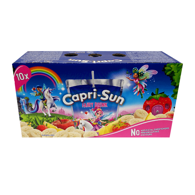 Набор Напиток Соковый 10шт Capri-Sun Fairy Drink 200ml - Retromagaz
