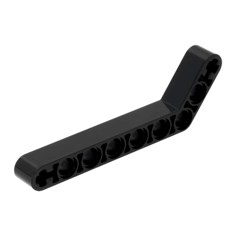 Technic 10шт Lego Балка Толстая Угловая 120 7 - 3 1 x 9 32271 42160 4140327 6276835 Black Б/У - Retromagaz