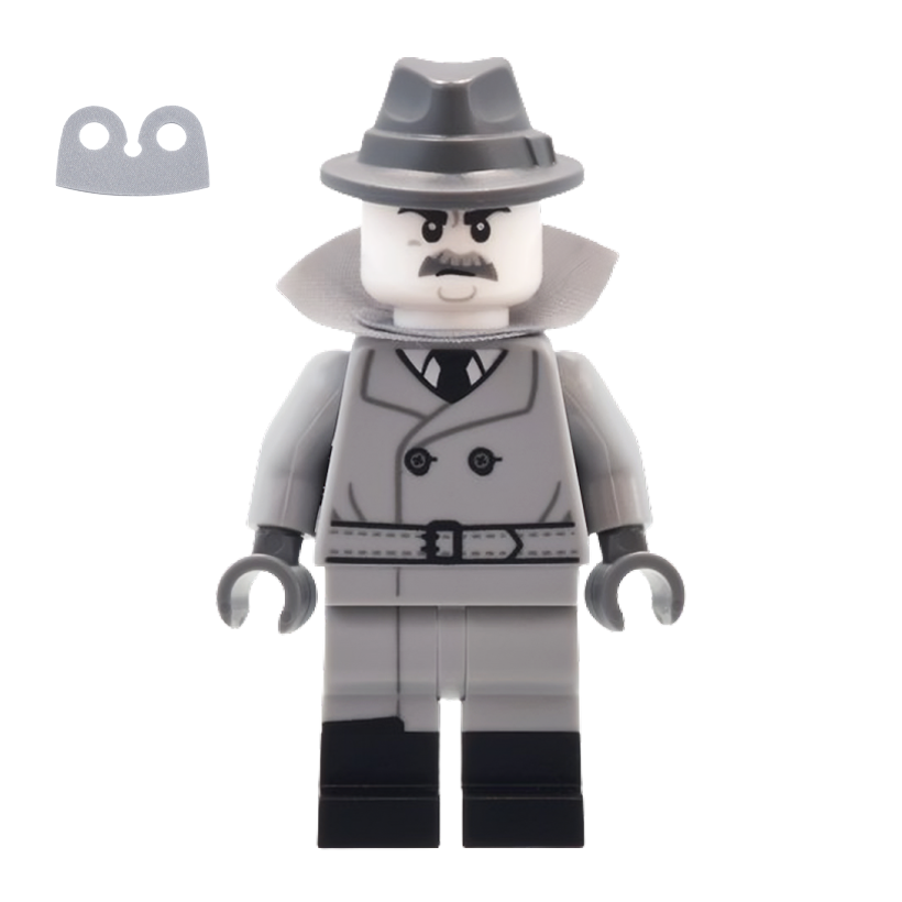 Фігурка Lego Series 25 Film Noir Detective Collectible Minifigures col25-1 col424 Б/У - Retromagaz