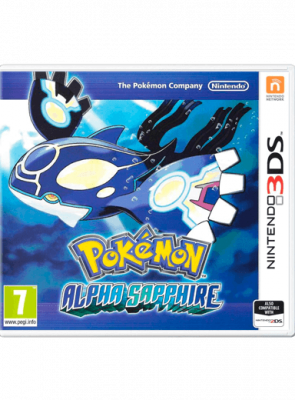 Игра Nintendo 3DS Pokemon Alpha Sapphire Europe Английская Версия + Коробка Б/У Хороший