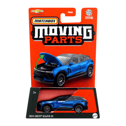 Тематична Машинка Matchbox 2024 Chevy Blazer EV Moving Parts 1:64 FWD28/HVN12 Blue - Retromagaz