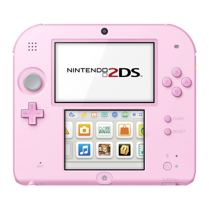 Консоль Nintendo 2DS Модифицированная 32GB Pink + 10 Встроенных Игр Б/У - Retromagaz