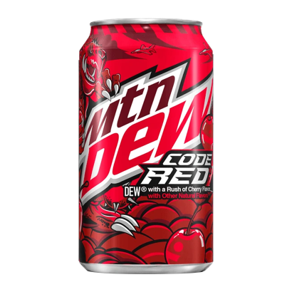Напій Mountain Dew Code Red 355ml - Retromagaz