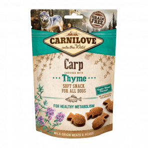 Ласощі для Собак Carnilove Dog Crunchy Snack Carp with Thyme 200g