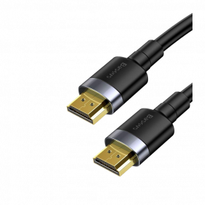 Кабель Baseus Cafule HDMI 2.0 - HDMI 2.0 Black 3m - Retromagaz