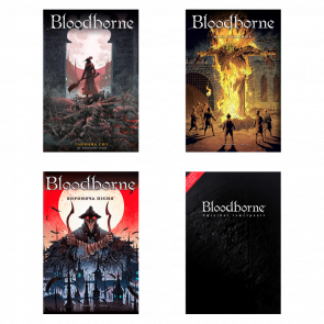 Набір Комікси Bloodborne. Том 1-3 + Артбук Bloodborne: Офіційні Ілюстрації Новий - Retromagaz