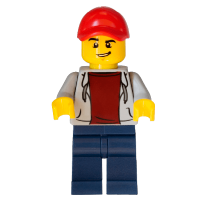 Фігурка Lego People 973pb2066 ATV Driver City cty0728 Б/У - Retromagaz