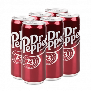 Набір Напій 6шт Dr Pepper Regular 330ml