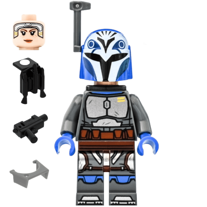 Фигурка Lego Другое Bo-Katan Kryze paper bag Star Wars 912302 Новый - Retromagaz