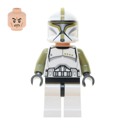 Фигурка Lego Star Wars Республика Clone Trooper Sergeant sw0438 1 1шт Б/У Хороший - Retromagaz