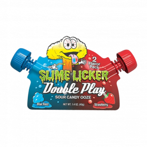 Цукерки Рідкі Toxic Waste Slime Licker Double Play Blue Razz Strawberry 40g Цукерки Рідкі Toxic Waste Slime Licker Double Play Blue Razz Strawberry 40g - Retromagaz