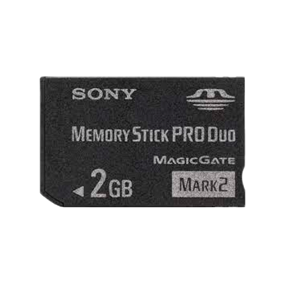 Карта Пам'яті Sony PlayStation Portable Memory Stick PRO Duo 2GB Black Б/У - Retromagaz