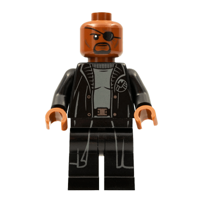 Фигурка Lego Nick Fury Super Heroes Marvel sh585b 1 Б/У - Retromagaz