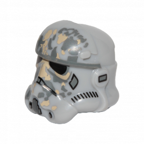На Голову Lego Империя Helmet Mimban Stormtrooper Tan and Dark Bluish Gray Dirt Stains Star Wars 36039pb01 sw0927 75211 6225256 Light Bluish Grey Б/У - Retromagaz