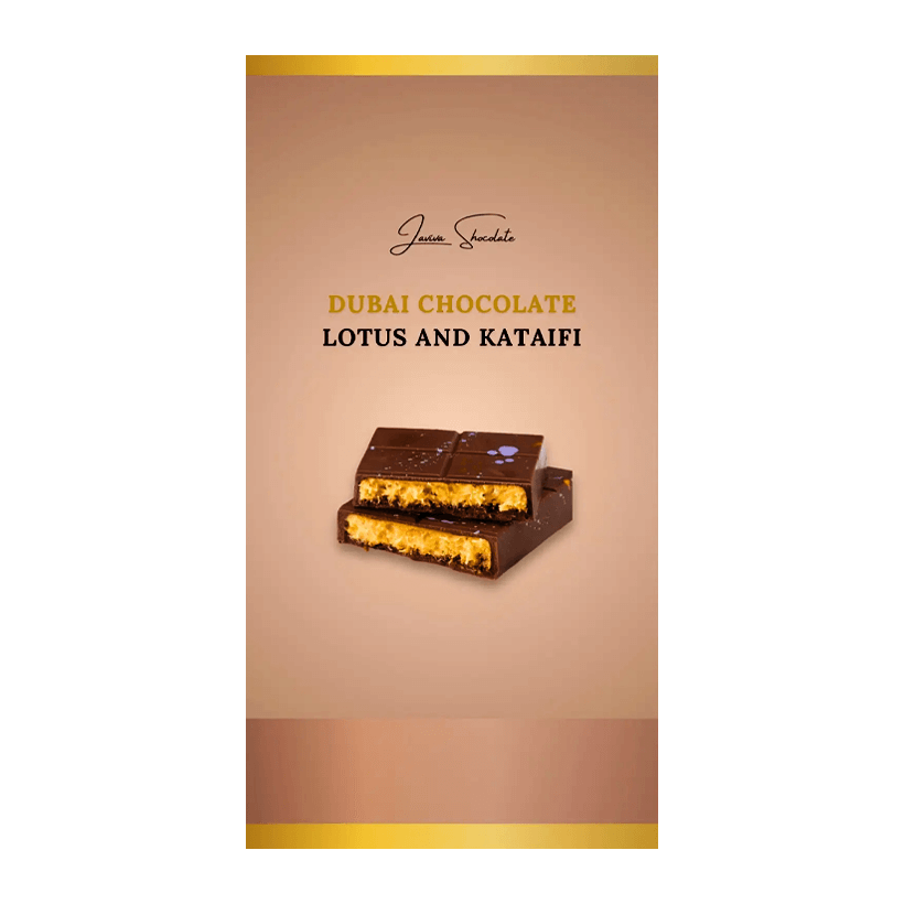 Шоколад LAVIVA Дубайский Бисквит Lotus 200g - Retromagaz