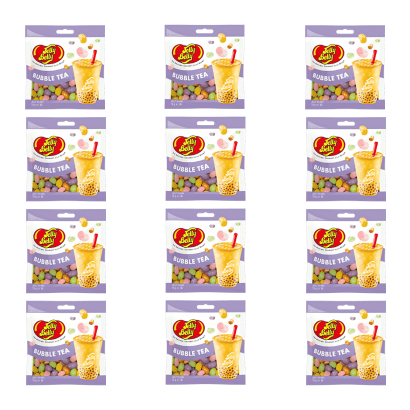Набір Цукерки Жувальні 12шт Jelly Belly Bubble Tea 70g - Retromagaz
