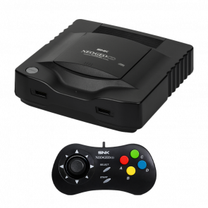 Набор Консоль SNK Neo Geo CD CD-T01 Black Б/У  + Геймпад Проводной - Retromagaz