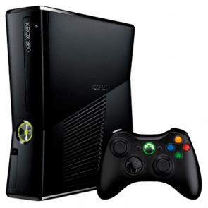 Консоль Microsoft Xbox 360 Slim Freeboot 250GB Black + 5 Вбудованих Ігор Б/У Хороший - Retromagaz