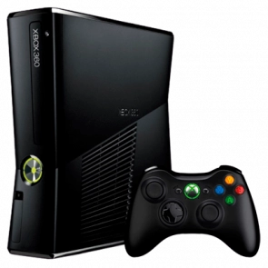 Консоль Microsoft Xbox 360 Slim Freeboot 250GB Black + 5 Вбудованих Ігор Б/У Хороший