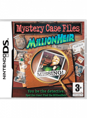 Гра Nintendo DS Mystery Case Files: MillionHeir Англійська Версія + Коробка Б/У Хороший
