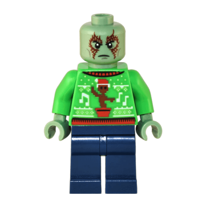 Фигурка Lego Marvel Drax Holiday Sweater Super Heroes sh837 1 Б/У - Retromagaz