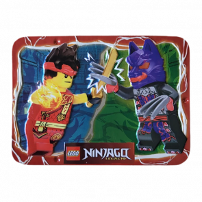 Конструктор Lego Kai vs. Wolf Mask Warrior Metal Box Ninjago 112502 njo0947 njo0895 Новый - Retromagaz