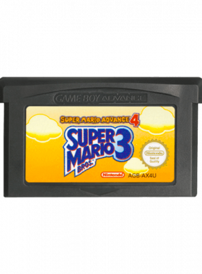 Гра Nintendo Game Boy Advance Super Mario Advance 4: Super Mario Bros. 3 Англійська Версія Тільки Картридж Б/У