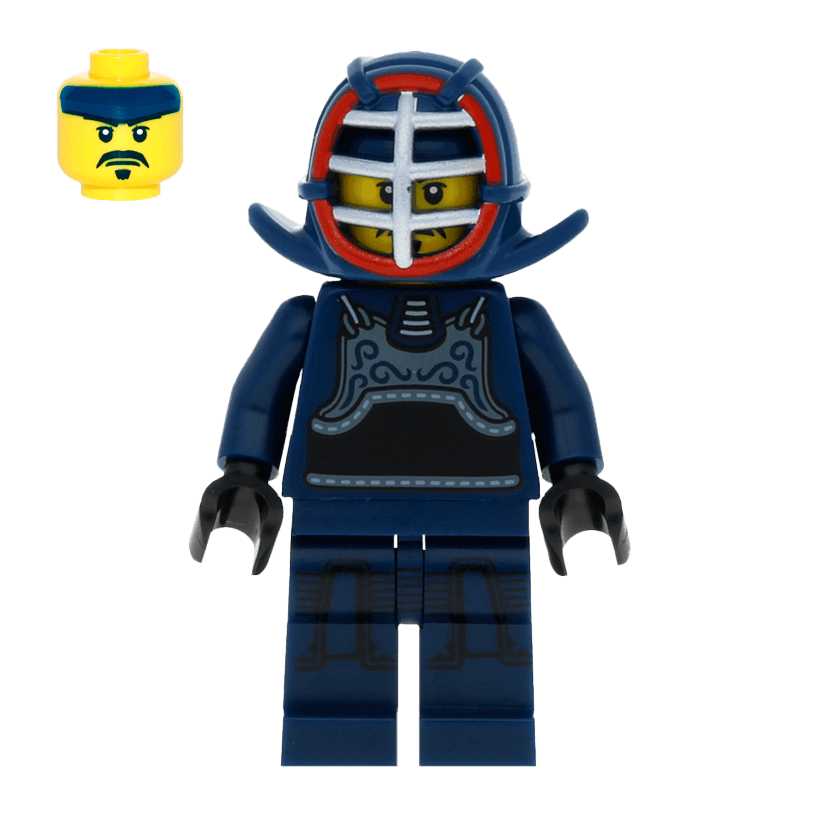 Фигурка Lego Series 15 Kendo Fighter Collectible Minifigures col239 Б/У - Retromagaz