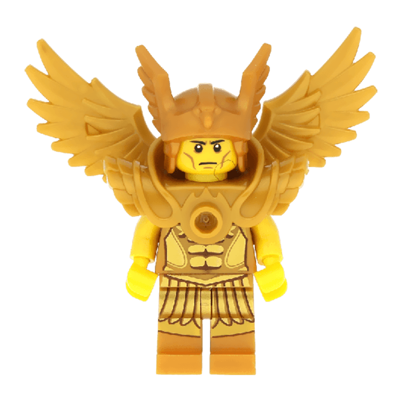 Фигурка Lego Collectible Minifigures Series 15 Flying Warrior col233 1 Б/У Отличное - Retromagaz