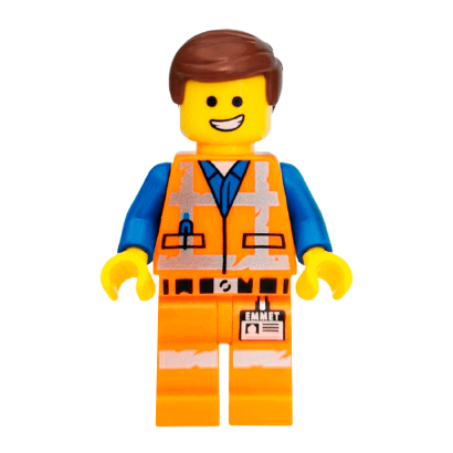 Фигурка Lego Emmet Worn Uniform Cartoons The Lego Movie tlm125 Б/У - Retromagaz