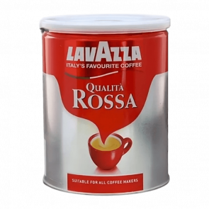 Кофе Молотый Lavazza Qualita Rossa Оригинал Ж/б 250g