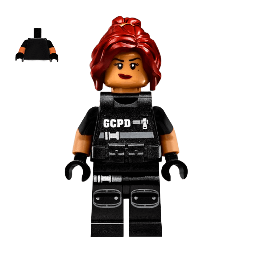 Фігурка Lego DC Barbara Gordon SWAT Vest Super Heroes sh0328 Б/У - Retromagaz