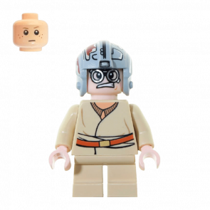 Фігурка Lego Star Wars Джедай Anakin Skywalker Short Legs Helmet sw0327 1 Б/У Нормальний