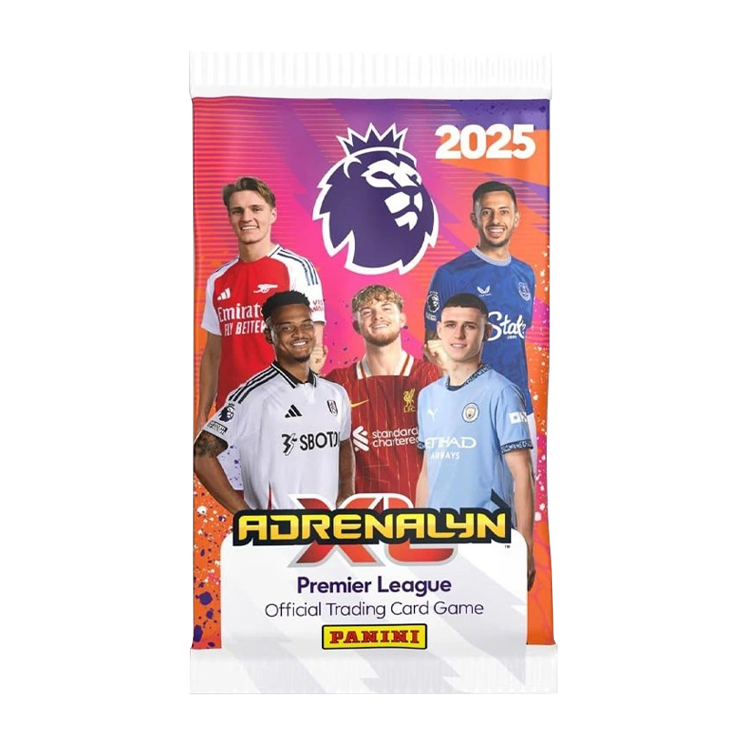 Наклейки Premier League 2025 5шт Наліпок в Пакетику Panini - Retromagaz
