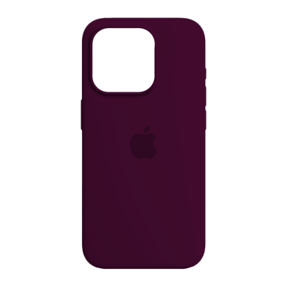 Чохол Силіконовий RMC Apple iPhone 15 Pro Maroon - Retromagaz