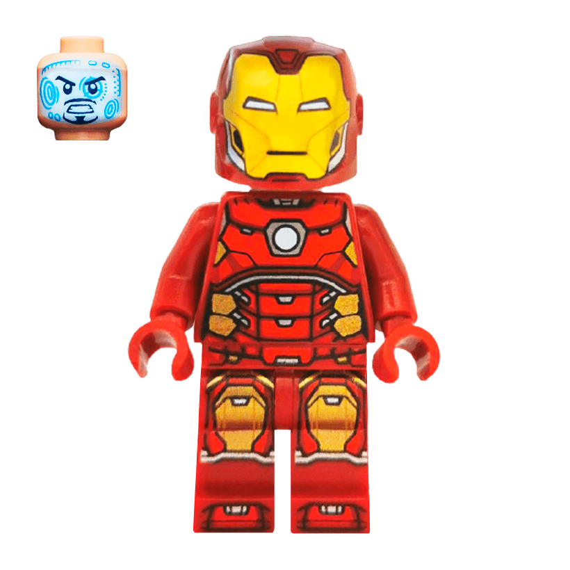 Фігурка Lego Marvel Iron Man with Silver Hexagon on Chest Super Heroes sh0612 sh0649 Б/У - Retromagaz