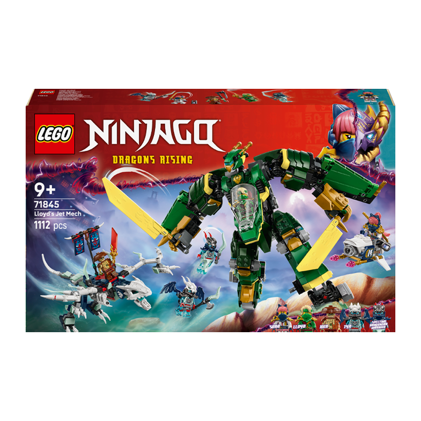 Конструктор Lego Реактивний Робот Ллойда Ninjago 71845 Новый - Retromagaz