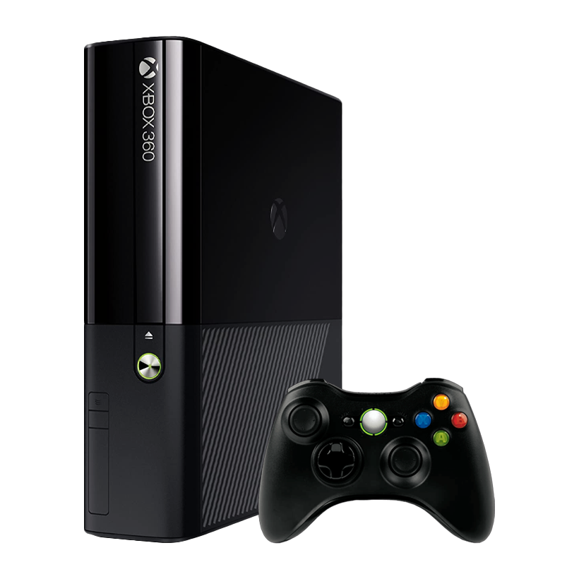 Набор Консоль Microsoft Xbox 360 E 500GB Black Б/У  + Геймпад Беспроводной RMC - Retromagaz
