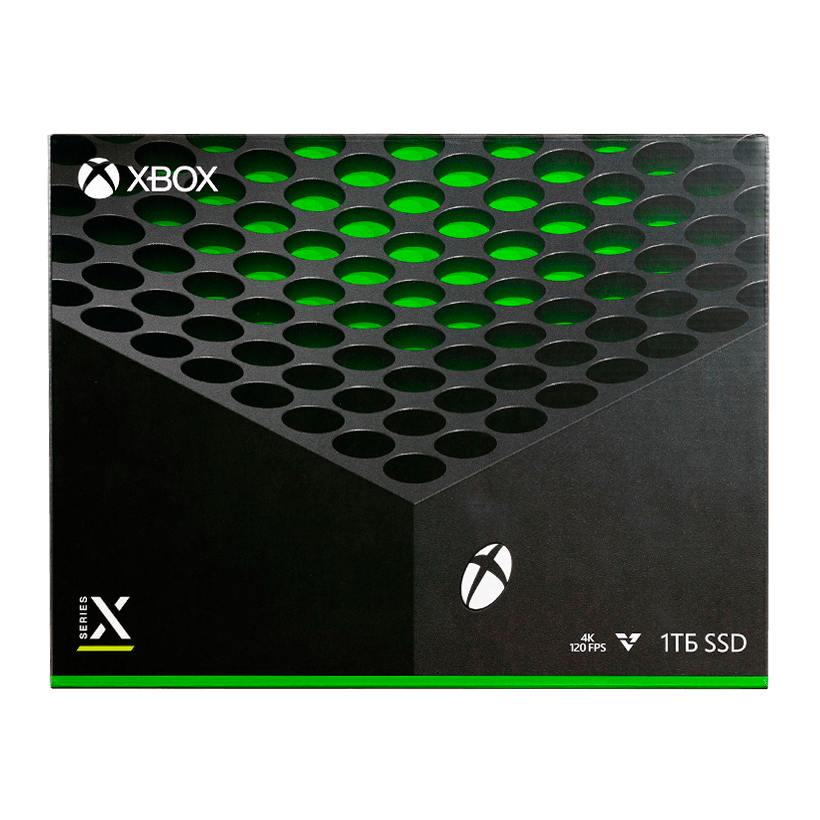 Коробка Microsoft Xbox Series X Black Б/У - Retromagaz