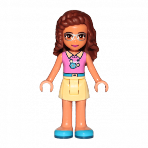 Фигурка Lego Olivia Bright Light Yellow Skirt Friends Girl frnd235 1 Б/У - Retromagaz