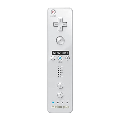 Контролер Бездротовий RMC Wii Remote Plus White Б/У - Retromagaz