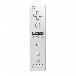 Контролер Бездротовий RMC Wii Remote Plus White Б/У - Retromagaz