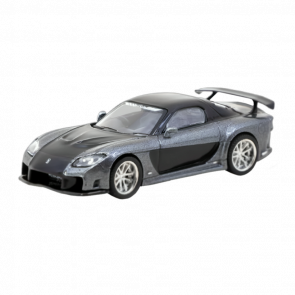 Машинка Premium Tarmac Works Mazda RX-7 VeilSide Fortune7 GLOBAL64 1:64 T64G-075-GY Grey - Retromagaz