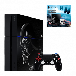 Набор Sony PlayStation 4 Star Wars Battlefront Limited Edition CUH-12хх 1TB Black Б/У Нормальный Набор Sony PlayStation 4 Star Wars Battlefront Limited Edition CUH-12хх 1TB Black Б/У Нормальный - Retromagaz